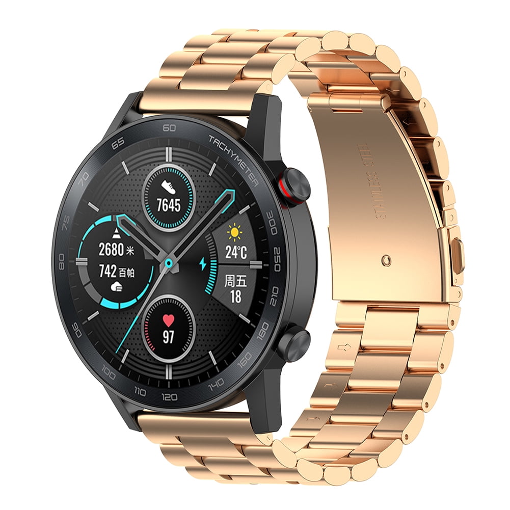 rudenlos Stainless Steel Watchband Strap for Huawei Honor Magic Watch 2 ( Rose Gold) | Walmart Canada