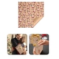 thumbnail image 3 of Christmas Decorations OutdoorGift Wrapping PaperChristmas Vintage Kraft Paper Wrapping Paper DIY Gift Wrapping PaperPackaging case, 3 of 6
