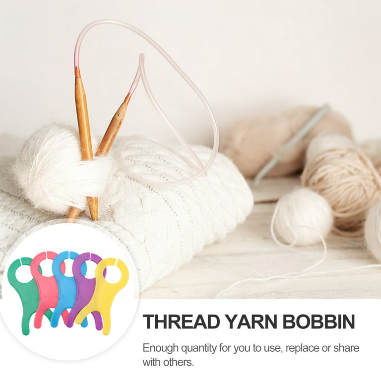 30Pcs Large Yarn Bobbins Spool Thread Knitting Sewing Crochet