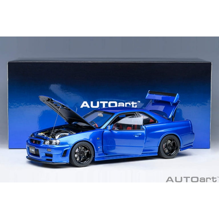 Autoart 1/18 Nissan Skyline GT-R R34 Nismo Z-TUNE RHD Bayside Blue