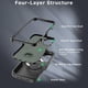thumbnail image 4 of Funda Case MYBAT Maverick Mag clip para iPhone 16 PLUS - Negra con mica, 4 of 6
