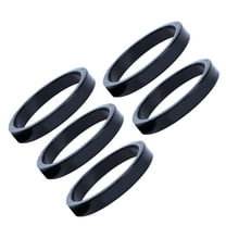 unbranded 5 Pcs Bike Spacers Handle Bicycle Handlebar Extender Grips Black