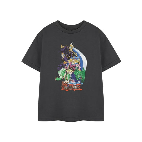 Yu Gi Oh Boys Grey Short Sleeved T-Shirt