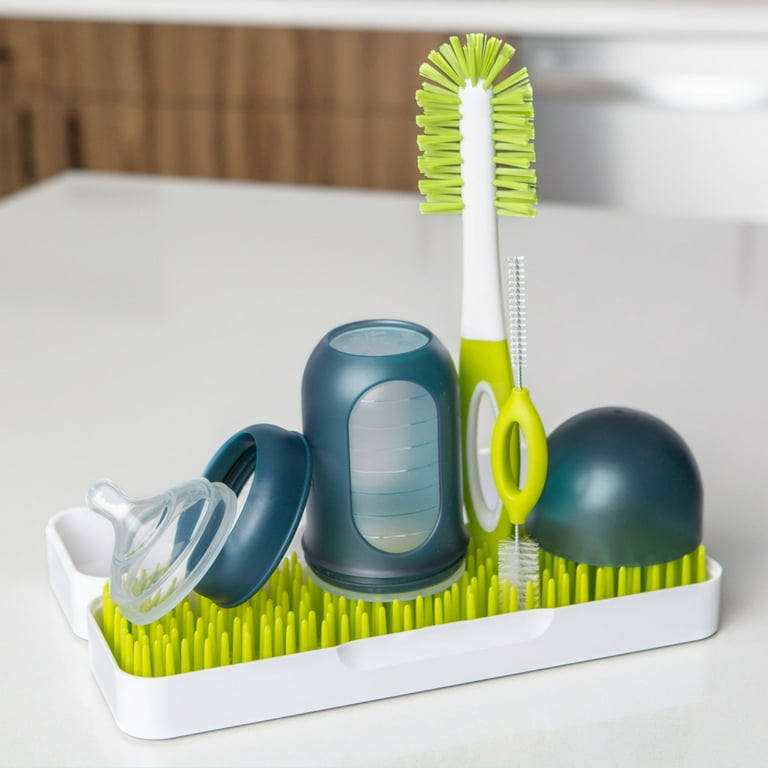 Travel Bottle Cleaning Brush & Drying Rack with Storage Case - Adore