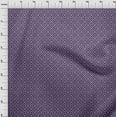 thumbnail image 4 of oneOone Georgette Viscose Purple Fabric Geometric Craft Projects Decor Fabric Printed By The Yard 42 Inch Wide, 4 of 4