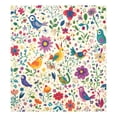 thumbnail image 6 of Yayeee Magnetic Dishwasher Cover for The Front Decoration Home Kitchen Machine Sticker Protector, Purple Cartoon Animals, 6 of 6