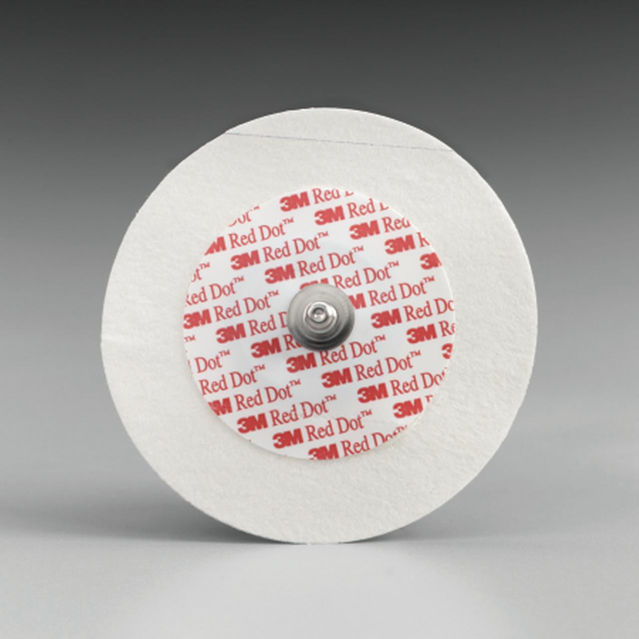 EKG Snap Electrode 3M Red Dot Monitoring Non-Radiolucent 50 per Bag