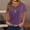 1_Purple, variant on Women's Sexy Lace T-Shirts Active Fit V Neck Tunic Blouse Ladies Printed Raglan Sleeves Tees Shirt Women solid Ornamental Button Cute Top Soft Comfy Shirts,1_Blue,X-Large