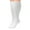 White 4XL, variant on LShunze Wide Calf Compression Socks for Men & Women, Plus Size Knee High Stockings Support for Circulation, Running, Sports