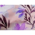 thumbnail image 4 of oneOone Cotton Cambric Fabric Watercolor Leaves & Peony Floral Print Sewing Fabric BTY 56 Inch Wide, 4 of 4