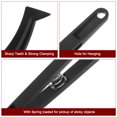 thumbnail image 4 of Unique Bargains Sticker Tweezers for Crafting Curved Tip with Spring, Black, 5 Pieces, 4 of 4