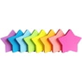 thumbnail image 2 of Star Shape Sticky Notes 8 Color Bright Colorful Sticky Pad 75 Sheets/Pad Self-Sticky Note Pads (8 Pads), 2 of 3