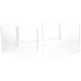 thumbnail image 3 of HORIALENCE 1Pcs Table Napkin Holder Transparent Acrylic Rectangular Windproof for General Users, 3 of 8