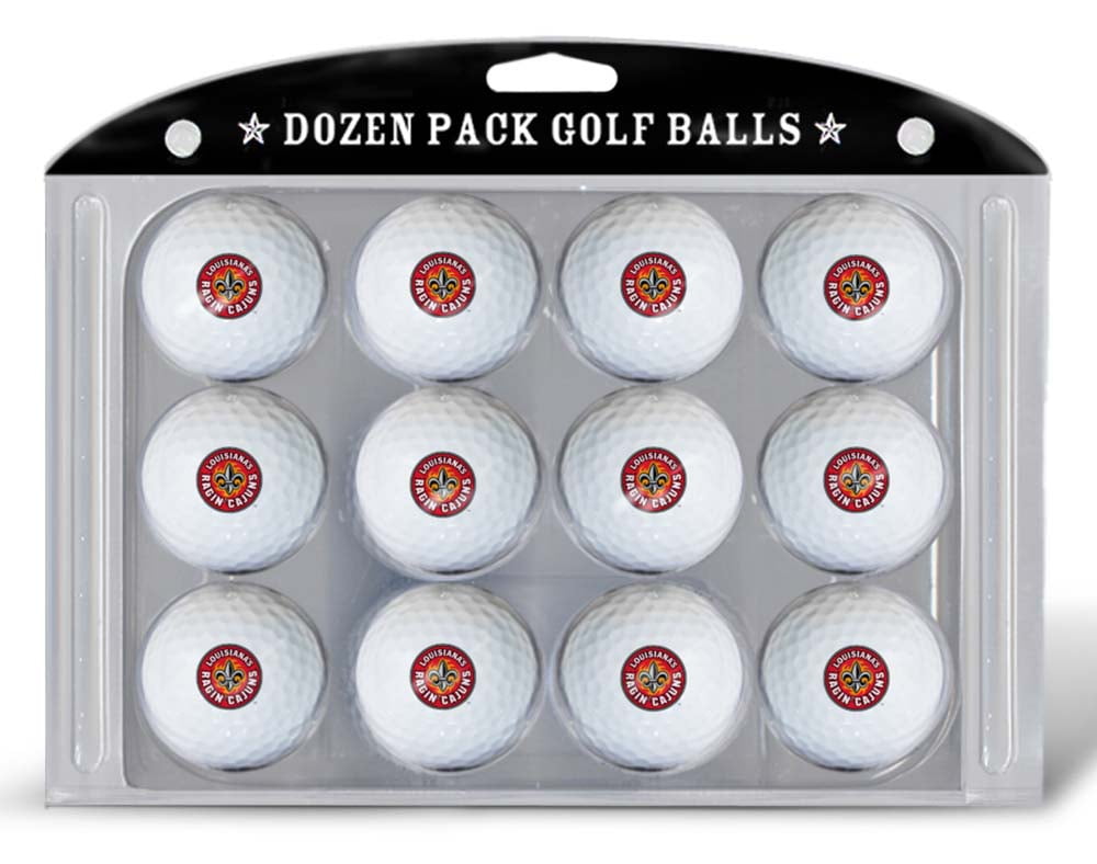Team Golf Team Golf LouisianaLafayette Ragin' Cajuns Golf Balls, 12 Pack
