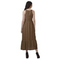 thumbnail image 4 of Moomaya Robe Longue Maxi de Fête pour Femmes en Rayonne Imprimée à Encolure Licou avec Fente avant, 4 of 4