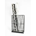 thumbnail image 2 of Mango Steam Pluvian Soakstone Rectangle Umbrella Holder for Entryway & Living Room, Black, 2 of 5