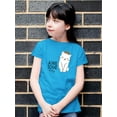 thumbnail image 2 of Awesome Today Cat Crown T-Shirt Juniors -Image by Shutterstock,  x-Small, 2 of 4