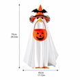 thumbnail image 5 of Ktlvex Halloween Ghost Decorations, Ghost Goose Outfit with Pumpkin Candy Bag, Outdoor Yard Porch Standing Halloween Display for Home Party Decor（A）, 5 of 5