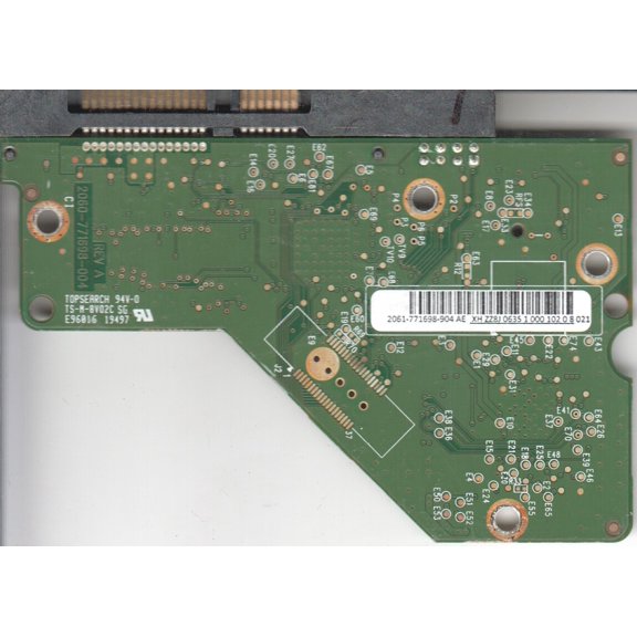 WD20EARX-00PASB0, 2061-771698-904 AE, WD SATA 3.5 PCB