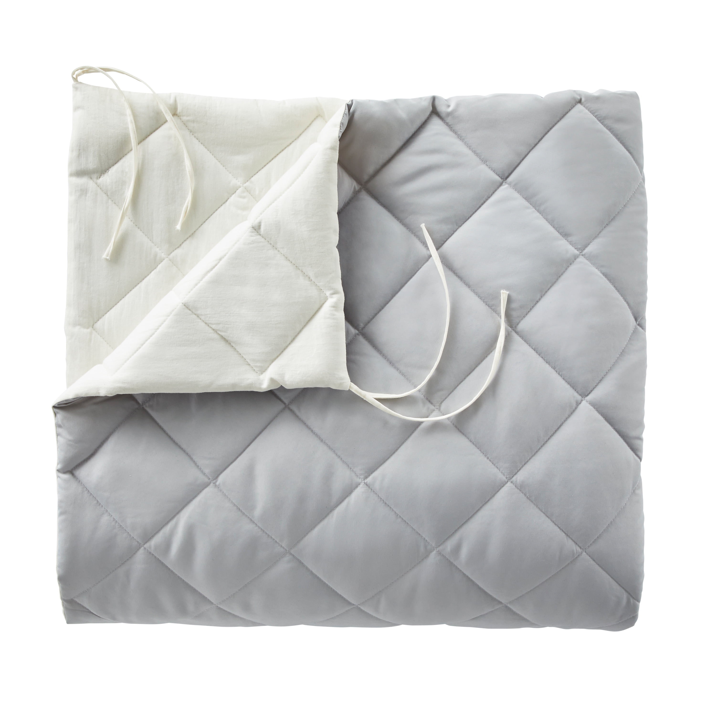 Better Homes & Gardens Down Alternative Comforter, Full/Queen - Silver, Reversible