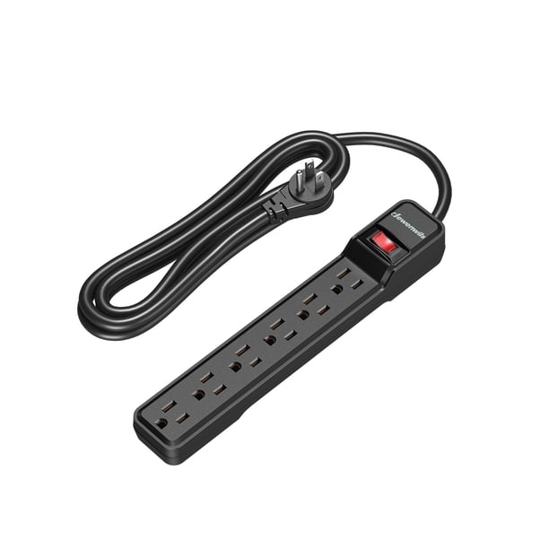 Protector contra sobretensiones Power Strip DEWENWILS, 6 salidas, 500J, 15 A