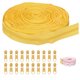 thumbnail image 1 of Uxcell #5 10 Yards Bulk Nylon Coil Zippers por los Yards con 20 Pcs Deslizadores de Zipper y Regla para Costura de Sastre, Dorado, 1 of 6