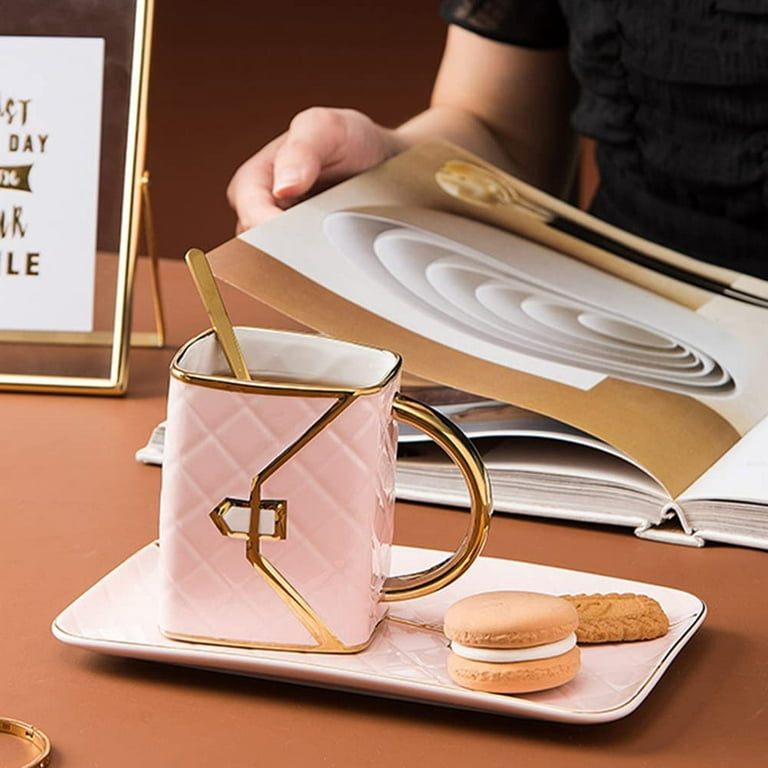 Handbag Shape Ceramic Cup Designer Coffee Mugs Business Gifts Cups