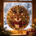 thumbnail image 3 of Tryvkinvive 7.87" Large DIY Pearl Bead Diamond Art Hanging Ornament Kit,Acrylic Christmas Window Hanging Mirror Gift for Home Wall Xmas Tree and Holiday Party Decoration, 3 of 7