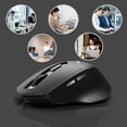 thumbnail image 5 of Inphic Wireless Mouse, Silent Rechargeable Bluetooth Mouse (Triple Mode: Bluetooth 5.0/4.0+2.4G), 5 of 5