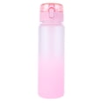 thumbnail image 3 of Botella Esmerilada 500 Ml Con Asa Deportiva para Fitness () Rosa, 3 of 9
