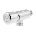 thumbnail image 1 of Unique Bargains Toilet 1/2' Male Thread 2-Way Saving Water Angle Stop Flush Valve, 1 of 1