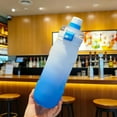 thumbnail image 1 of Amzcrzy Plastic Water Bottle Outdoor Sports Gradient Plastic Cup for Men and Women 900Ml Fitness Water Bottle Double-Purpose Lid Portable Water Bottle Home and Kitchen Kitchen & Dining, 1 of 6