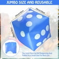 thumbnail image 2 of Pack de 3 dados inflables gigantes Blulu, 51 cm, color azul, 2 of 6