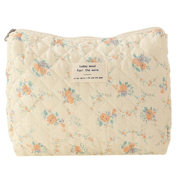 Bolso acolchado WDOplteas Floral Algodón Uso Diario para Niñas y Mujeres
