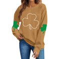 thumbnail image 5 of hotojiny St. Patrick's Day Gift for Women Lightweight Crew Neck Sweatshirt Long Sleeve Casual Loose Fit Fall Tops Everyday Wear, 5 of 6