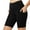 Black, variant on LAVA Women Biker Shorts with Pockets High Waisted Compression Shorts for Workout Yoga Hiking (Black, XL)