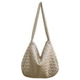 thumbnail image 2 of Sac à Bandoulière pour Femmes, Sac à Main Matelassé avec Fermeture Éclair, 2 of 7