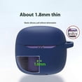 thumbnail image 4 of Silicone Protective Case with Hook for Bluetooth Earbuds - Black, 4 of 4