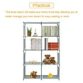 thumbnail image 5 of Portable 8-Cube Bookcase Adjustable Bookshelf Organizer Shelf Unit  Cube Cabinet Closet Cabinet for Office Home Bedroom, 5 of 8