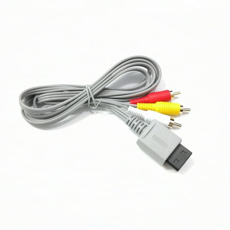 Fairnull Audio Video AV Cable Cord Red White Yellow Connectors HD-compatible Television Support AV Cable for /for -U