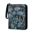 thumbnail image 4 of ALAZA Mushroom Eucalyptus Leaves Trading Card Binder 4 Pocket Cards Collection Album 400 Folder Holder, 4 of 6