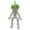 A, variant on Halloween Glow in the Dark Pumpkin Head Skeleton Figurine Color Changing Poseable Decor