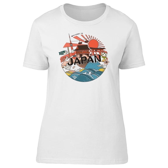 Japan In Circle Tee Men's -Image by Shutterstock