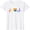 White, variant on Lovely LGBT Pride Heartbeat Lesbian Love Short Seelve T-Shirt
