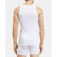 thumbnail image 2 of Calvin Klein Mens Cotton Classics Multipack Tanks 5 5 White X-Large, 2 of 3