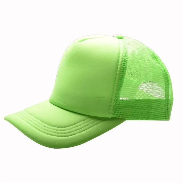 Custom Brand LOGO Personality DIY Print Trucker Hat For Kids Net Baseball Cap Men Women Blank Mesh Adjustable Sun Hat Visor QZX