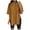 Brown, variant on Xiaoxatg Womens T Shirts, Women Oversize Sports Shirt for Women Loose Short Sleeve Tunic with Slits Casual Summer Top Functional Tunic Blouse Breathable Fitness Tee Beige L