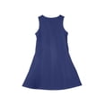 thumbnail image 4 of Girls Summer Sleeveless Dress Kid Princess Flower Beach Sundress for Girls Size 7-8, 4 of 6