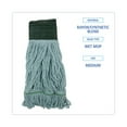thumbnail image 6 of Boardwalk BWK1400MCT EchoMop with Looped-End Synthetic/Cotton Wet Mop Head - Medium, Blue (12/Carton), 6 of 9