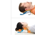 thumbnail image 4 of Almohada de alivio, el mejor dispositivo de tracción relajante muscular para cuello y hombros, para aliviar el dolor y alinear la columna cervical, 4 of 5